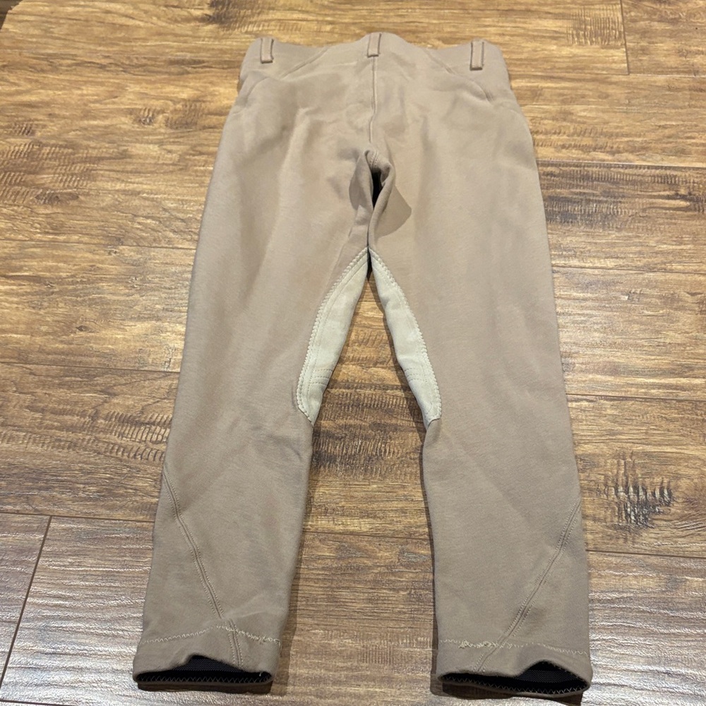Kids Tan Equestrian elation Pants/breeches - Picture 10 of 12